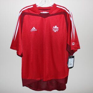vintage CANADA 2004-06 home football shirt Adidas jersey World Cup